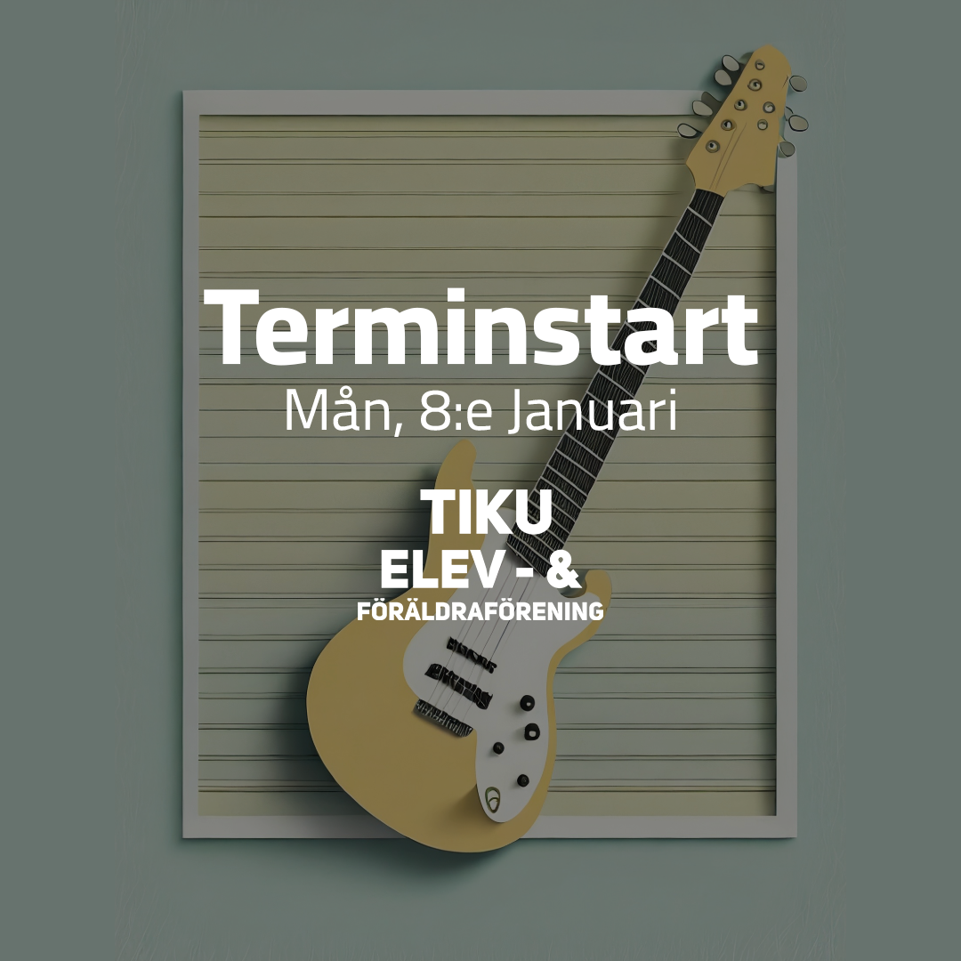 Terminstart Mån, 8:e December