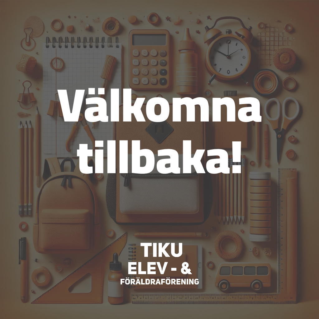 Välkomna tillbaka!